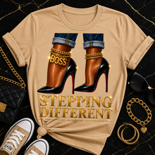 Load image into Gallery viewer, Stepping Different – Boss Energy Graphic Tee