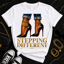 Load image into Gallery viewer, Stepping Different – Boss Energy Graphic Tee